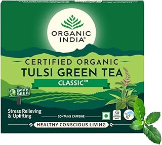 Organic India Tulsi Green Tea 25 Bags