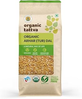 Organic Tattva Toor Dal 1kg - Image 1