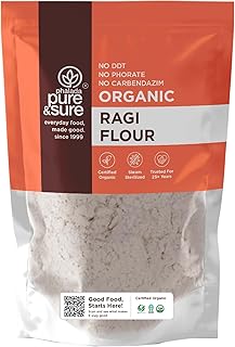 Praakritik Organic Ragi Flour 500g - Image 1