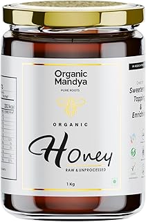 Pure Honey 1kg – Raw Wild Forest Honey | Organic Honey, Natural Unprocessed Honey by Organic Mandya - Image 1